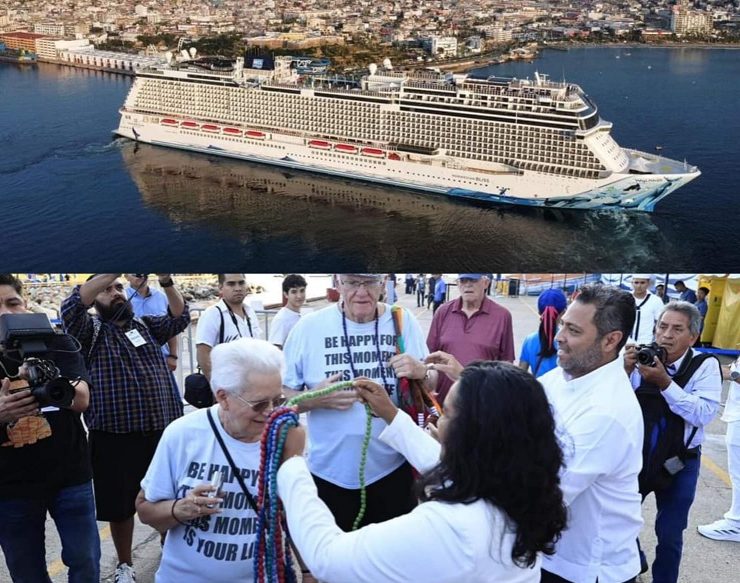 Llega a Acapulco el primer crucero de la reconocida naviera Norwegian Cruise