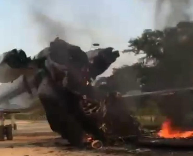 Venezuela derribó un avión mexicano que transportaba drogas