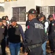 Decenas de policías y agentes especializados llegaron al predio donde una mujer fue baleada