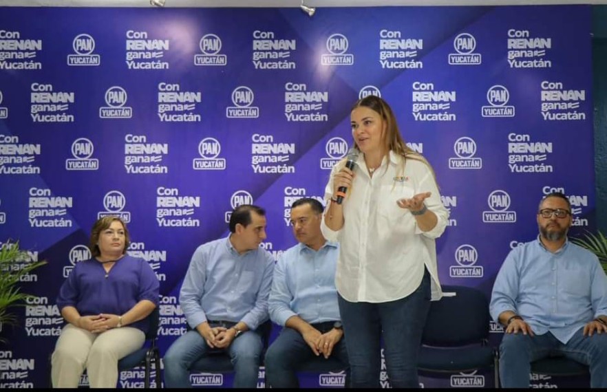 Cecilia Patrón señaló que con mejores ideas gana Mérida y también con trabajo en equipo