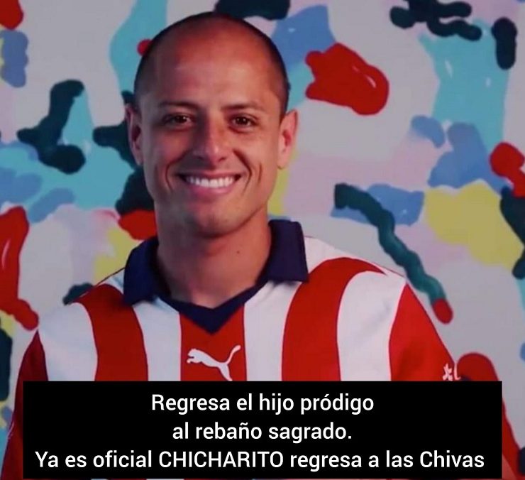 “Chicharito” Hernández regresa a las Chivas ha vuelto a casa tras intensas negociaciones