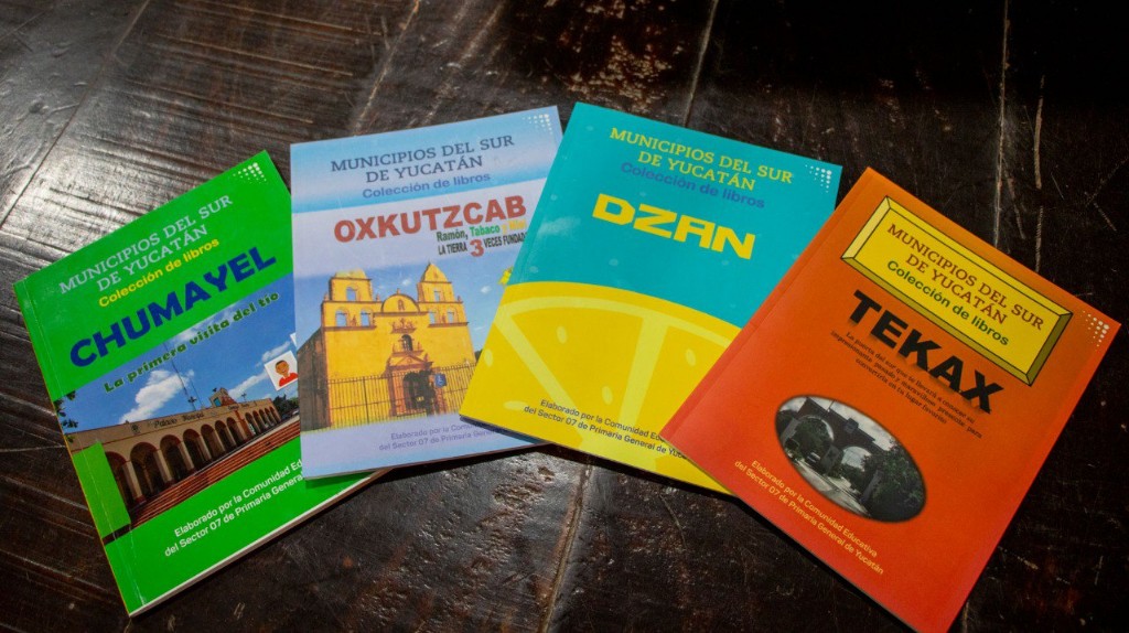 Estudiantes de primaria de Yucatán plasman su historia, cultura e identidad en libros