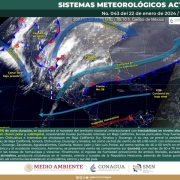 El SMN prevé lluvias intensas en Baja California y fuertes en Sonora