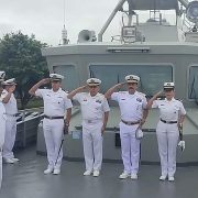 Una mujer asume el mando del buque Uxmal la tercera región naval de la dependencia, con sede en Veracruz