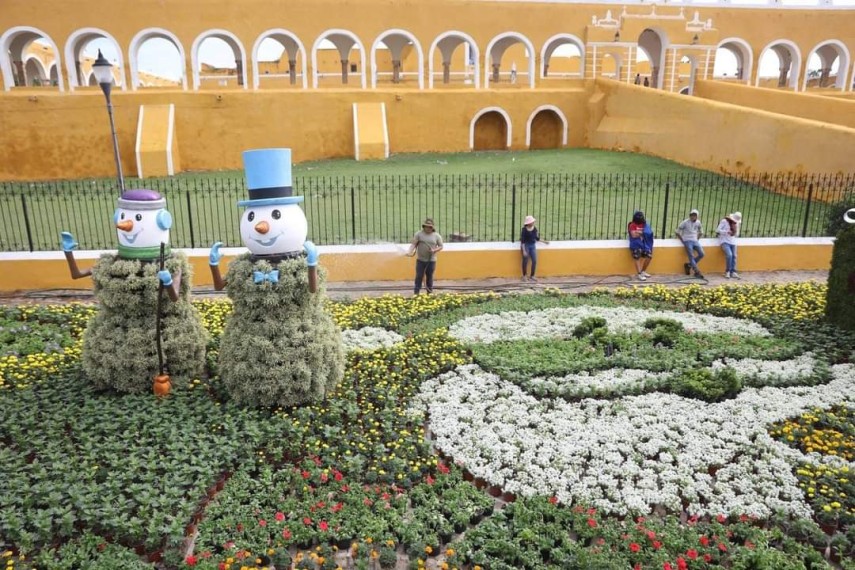 El recorrido del Paseo Navideño de las Flores fue gratuito para toda la familia en los municipios mencionados
