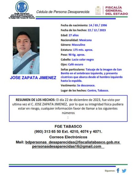 Encuentran cabeza humana en Chiapas e investigan si es de uno de los policías desaparecidos
