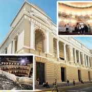 El emblemático teatro, se incendió la tarde del 1 de noviembre de 2022, reabrirá en verano.