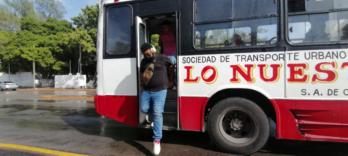 Pésimo servicio de transporte público en Ciudad del Carmen