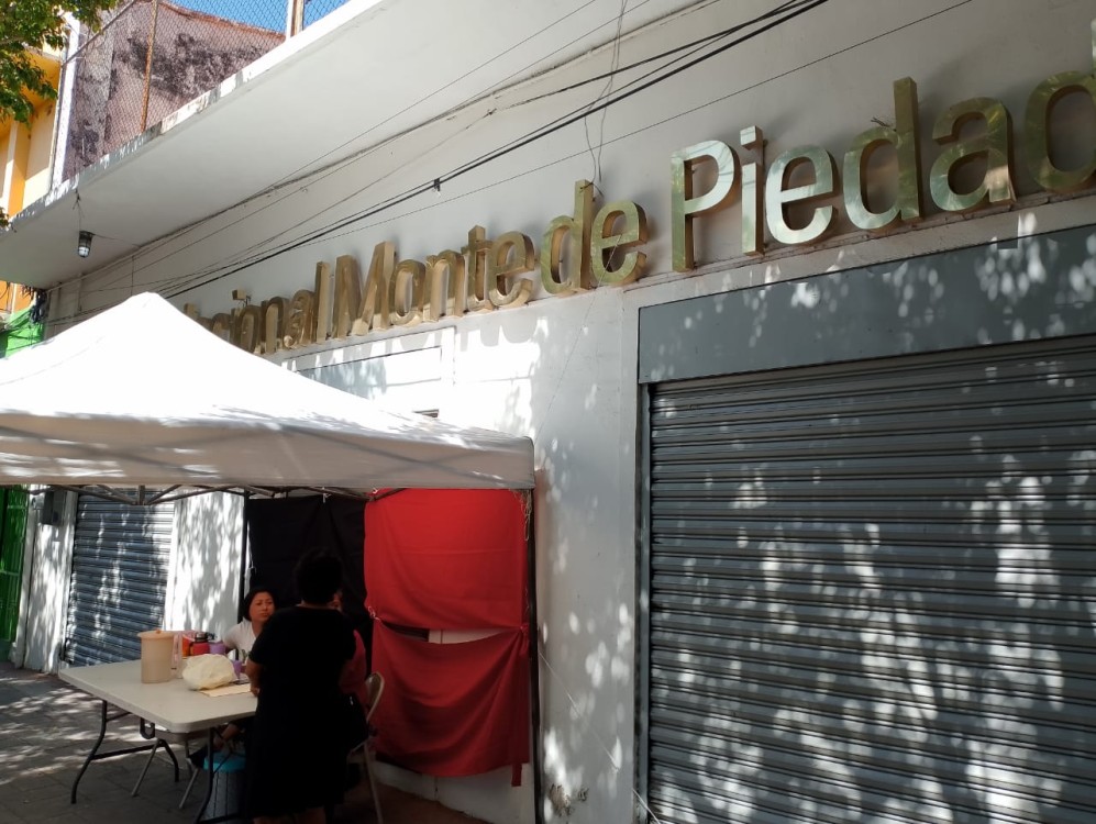 Solo con el aumento salarial se levantará la huelga en Monte de Piedad