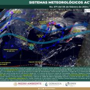 El SMN prevé lluvias muy fuertes y posible caidad de nieve en el norte de Baja California