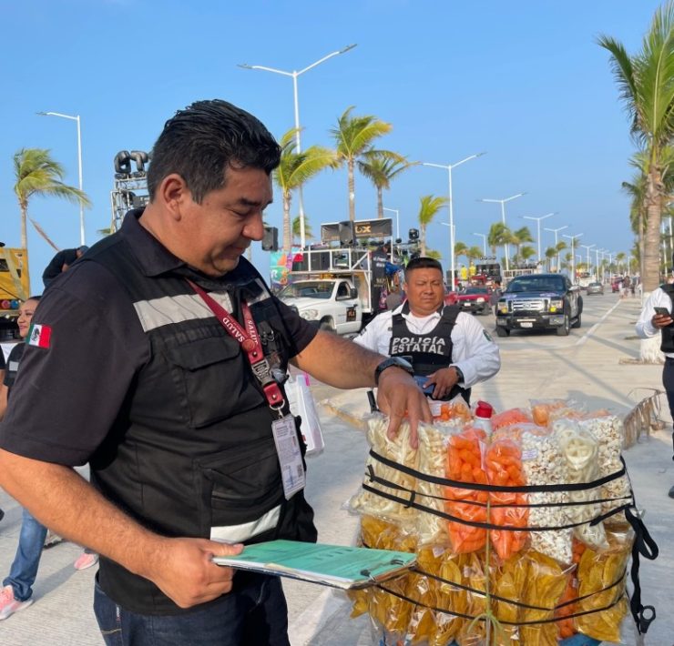 La COPRISCAM verificará a los comercios ambulantes en los días de carnaval