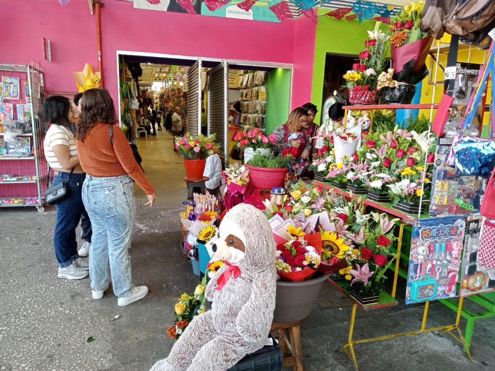 Ventas de arreglos florales no fueron las esperadas en este día de san Valentín