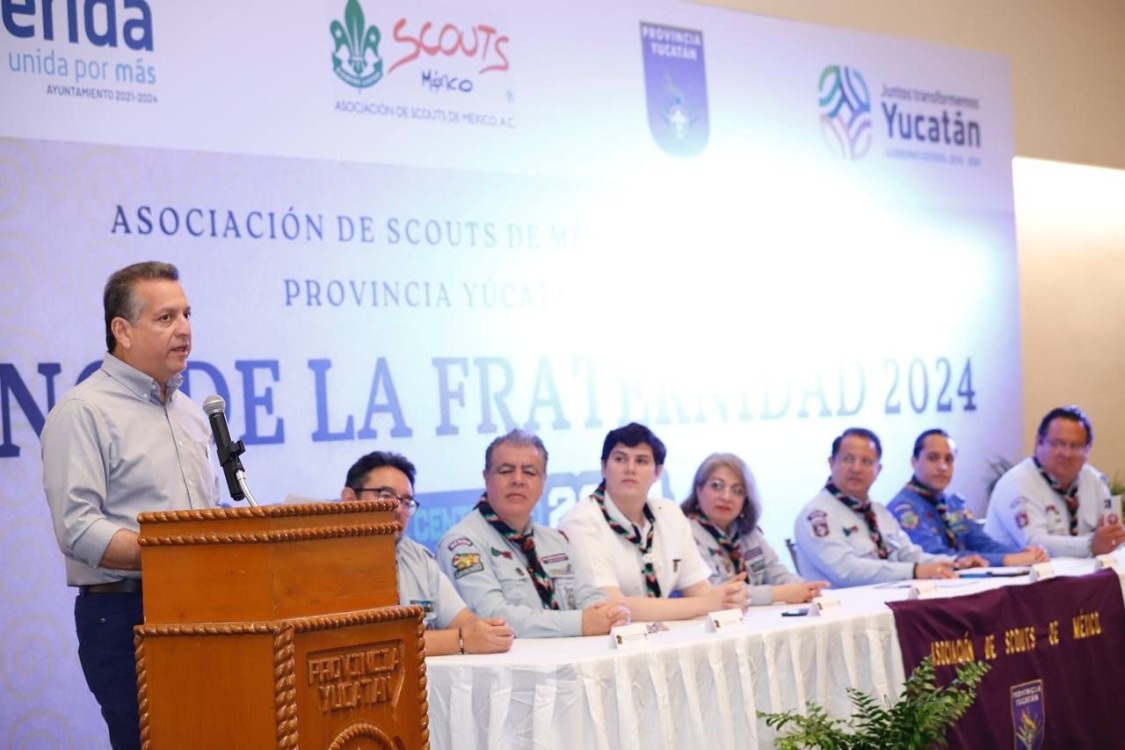 Ayuntamiento de Mérida reconoce los principios éticos y humanistas del movimiento scout