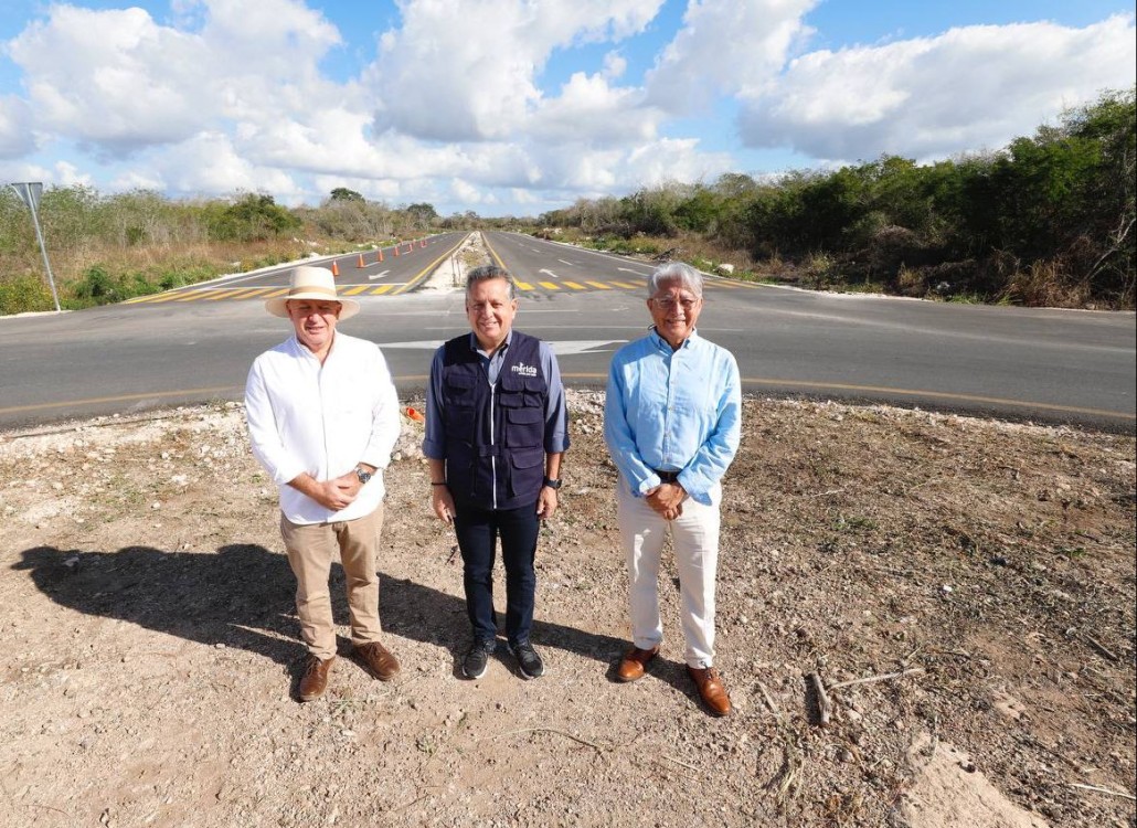 Ayuntamiento mejora la infraestructura vial en todo el municipio de Mérida