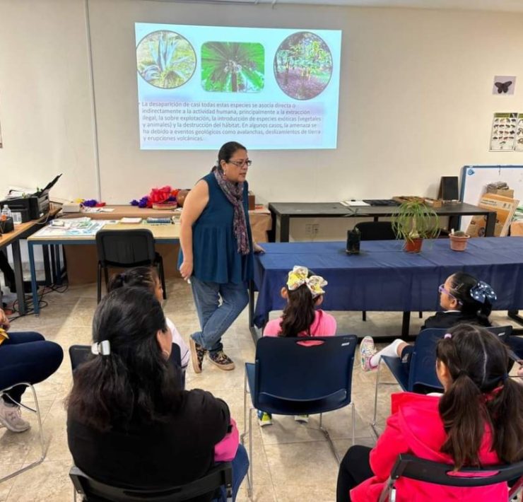 Feria de ciencia, realizada en el marco del Día Internacional de la Mujer y la Niña en la Ciencia