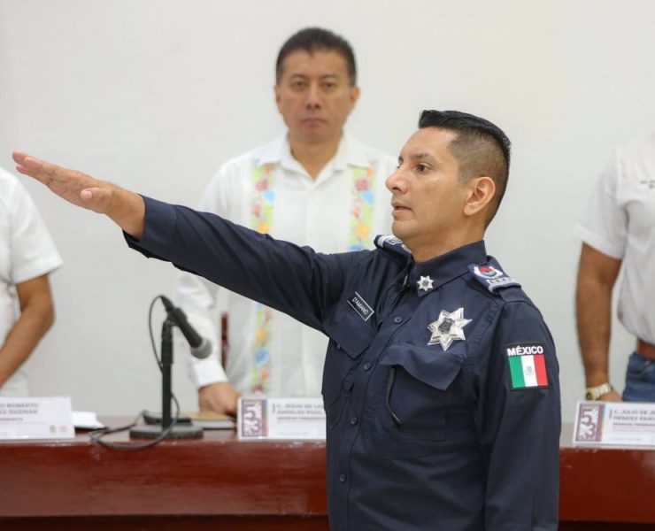 Carlos D’amiano Sumuano tomó protesta como nuevo titular de la SSC Cancún