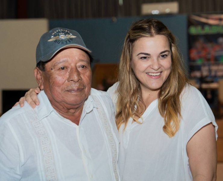 Cecilia Patrón celebró con trabajadores el “Día de los recolectores”