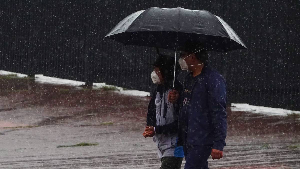 El SMN preve lluvias fuerte y cauda de nieve y aguanieve en el noroeste del país