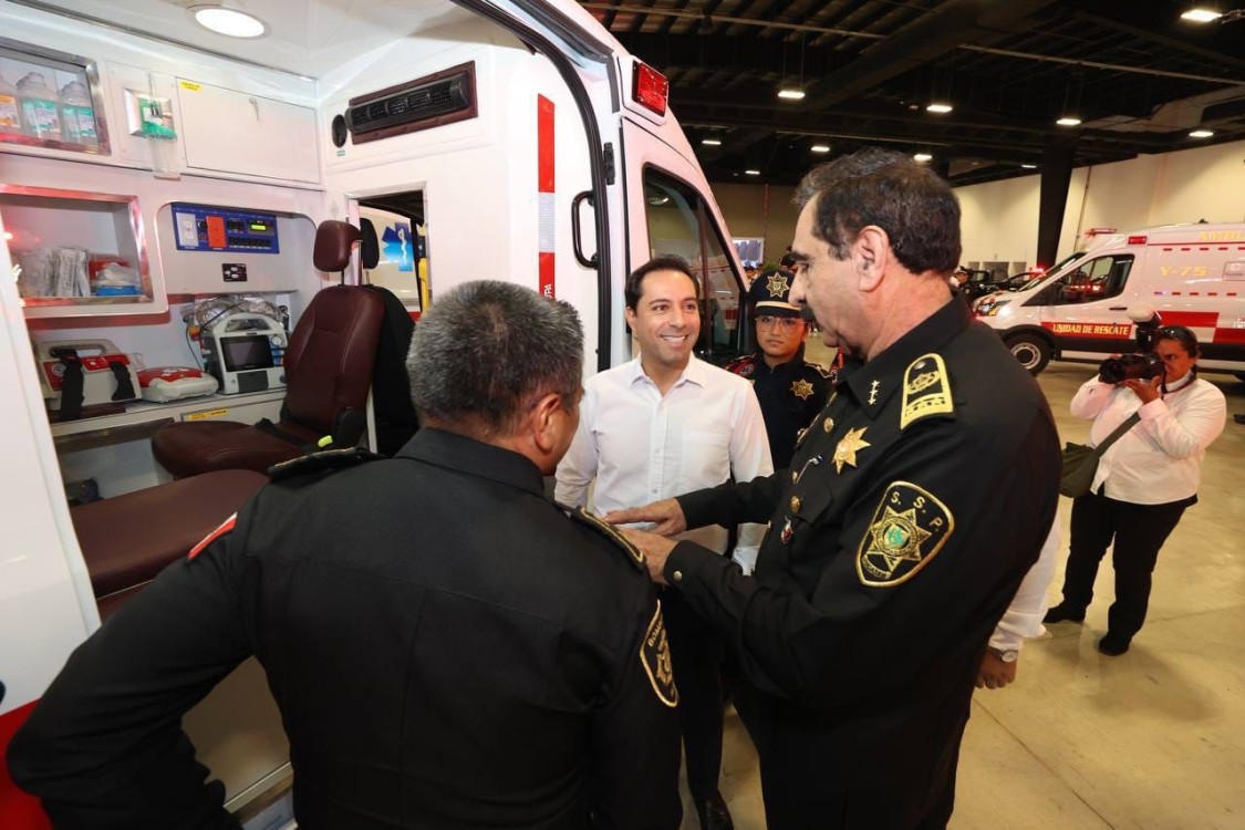 Gobierno de Mauricio Vila Dosal refuerza la seguridad de Yucatán