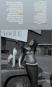 Foto de la esposa de J Balvin embarazada con Enzo. 