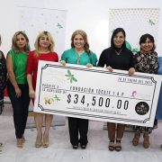 Entrega Luciérnagas Yucatán un donativo $34,500.00 a la Fundación Tócate México