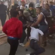 Aficionados de Monterrey protagonizan una campal en Guatemala