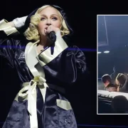 Madonna sufrió tremenda caída en pleno show durante su Celebration Tour