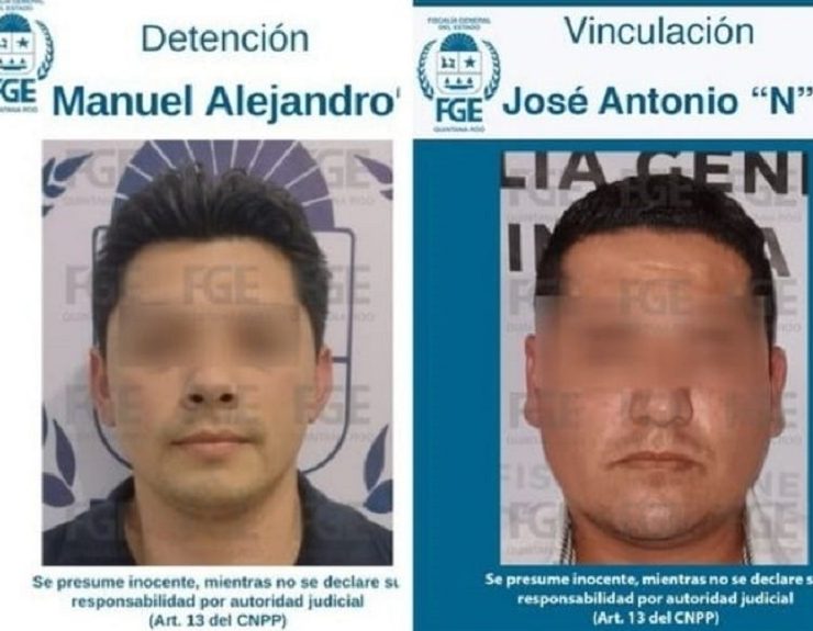 Detenido otro exfuncionario de Ayuntamiento de Puerto Morelos, Manuel Alejandro “N” y José Antonio “N”