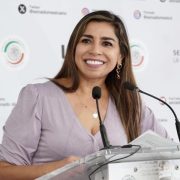 Pide Marybel licencia al Senado, ya que se registrará como candidata para Cancún