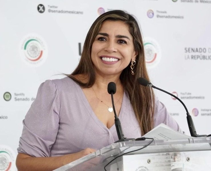 Pide Marybel licencia al Senado, ya que se registrará como candidata para Cancún