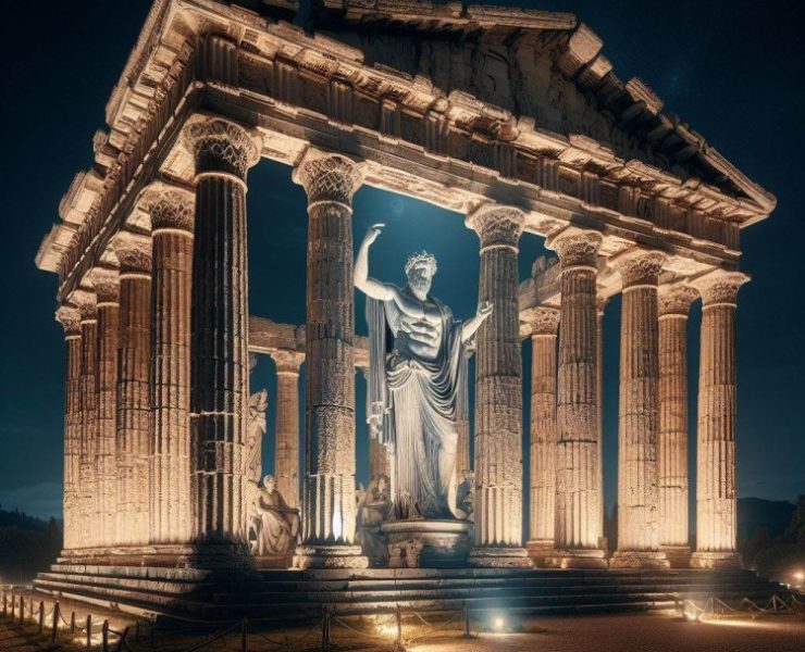 Encuentran fragmento del Templo de Zeus