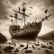 Un barco fantasma apareció en Canadá