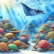 ¿Una mantarraya embarazada por un Tiburón?