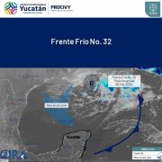 Advierte Procivy a la población costera a protegerse fuertes rachas de viento inicialmente de 40 km/h intensificándose hasta 70 km/h, oleajes de 3 a 4 metros de altura