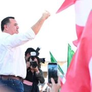 Arranca Renán Barrera con 12 puntos de ventaja por la gubernatura de Yucatán