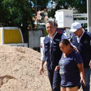 Ruz Castro supervisó la rehabilitación del parque del fraccionamiento Manzana 115