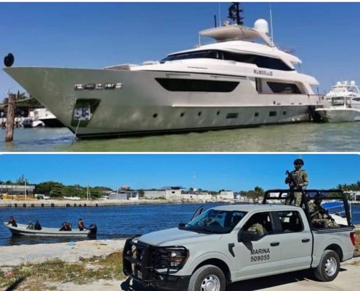 Casi medio millar de embarcaciones de recreo entre lanchas y lujosos yates fueron embargadas en varias marinas del puerto de abrigo de Yucalpetén