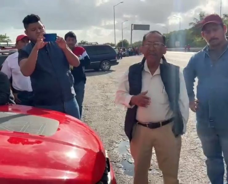 Continua conflicto laboral en el Puente Zacatal