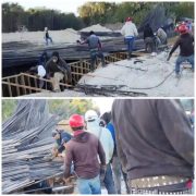 Colapso en Tramo 6 del Tren Maya deja trabajadores atrapados