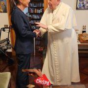 Claudia Sheinbaum se reúne con el Papa Francisco en Santa Marta