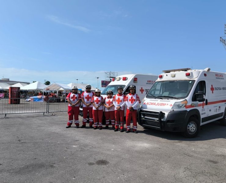 Atiende la Cruz Roja reportes