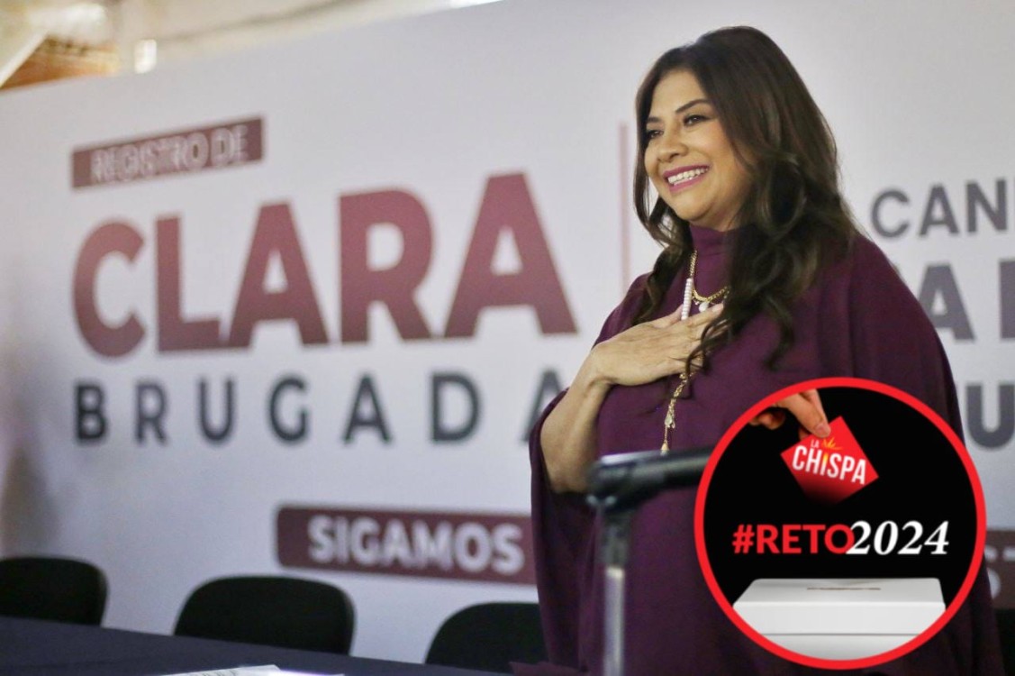 Asegura Brugada “iniciaremos campaña de la mano de Claudia Sheinbaum”