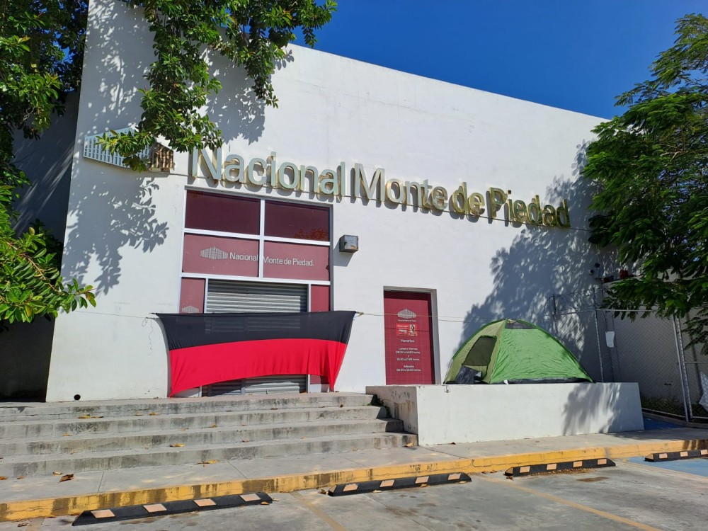 Protestan trabajadores sindicalizados