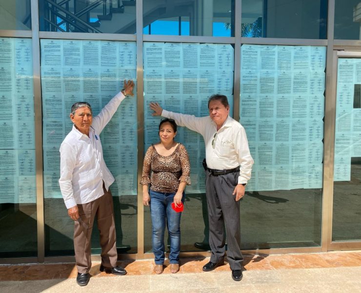 Colocan dictámenes de registro