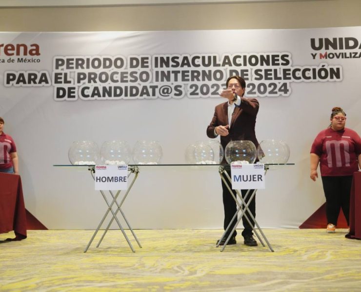 Morena realiza "Tómbola" para selección de Candidatos Plurinominales