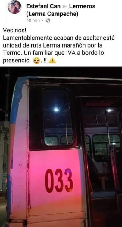 Asaltan a mano armada microbús