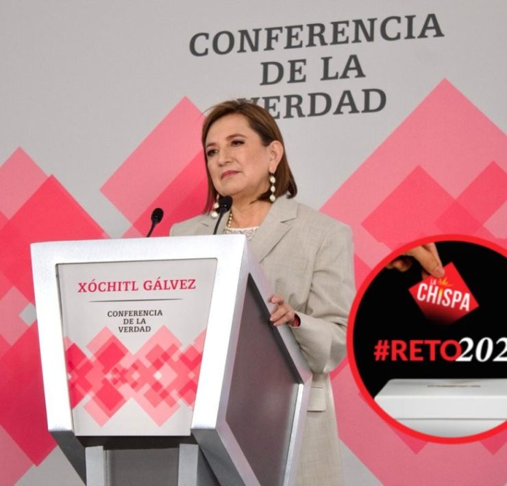 Xóchitl Gálvez exige a AMLO que la prioridad es la seguridad no los bots