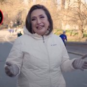 Xóchitl Gálvez pidió en Nueva York “basta de odio” tras protesta de migrantes