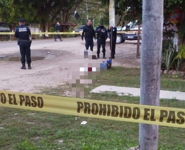Encuentran cabeza humana en la ranchería La Huasteca