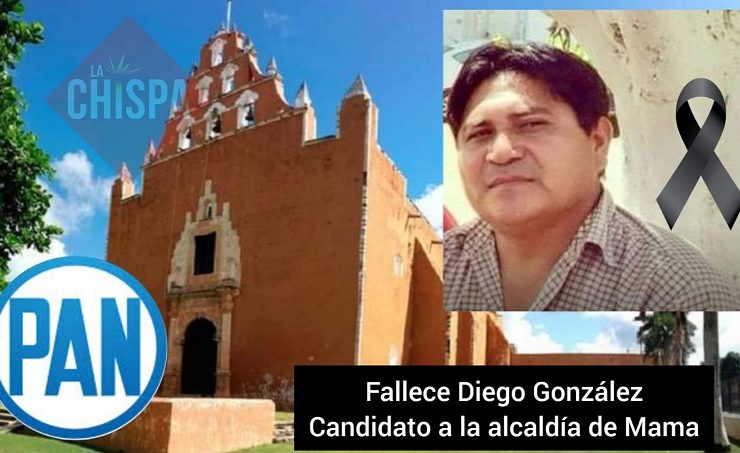 Diego Germán González Manzanero fallece a causa de una caída, se perfilaba como ganador en la contienda por la alcaldía